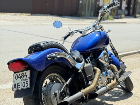 1998 Yamaha XVS400 Drag Star, синий, 285000 рублей, вид 1