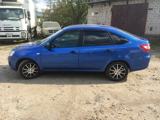2018 Lada (ВАЗ) Granta I, синий, 500000 рублей, вид 4
