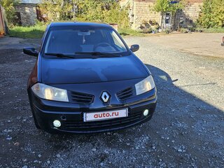 2008 Renault Megane II Рестайлинг, чёрный, 250000 рублей, вид 1
