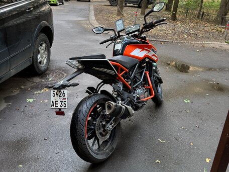 2020 KTM 125 Duke, оранжевый, 370000 рублей, вид 2