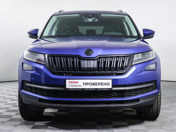 2020 Skoda Kodiaq I, синий - вид 2