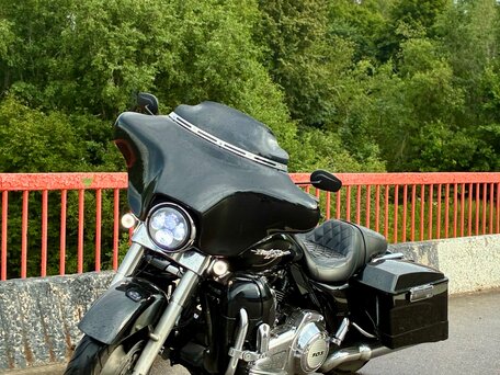 2007 Harley-Davidson Street Glide, чёрный, 850000 рублей, вид 1