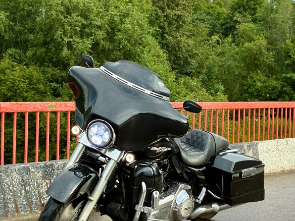 2007 Harley-Davidson Street Glide, чёрный, 850000 рублей