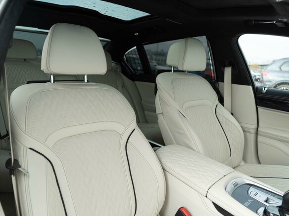 2019 BMW 7 серии M760Li xDrive VI (G11/G12) Рестайлинг, серебристый - вид 14