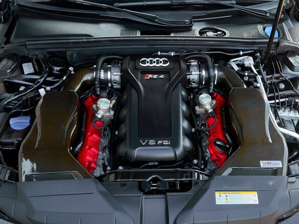 2013 Audi RS 4 III (B8), чёрный, 4900000 рублей - вид 19