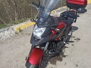 2014 Honda NC 750X, красный, 550000 рублей, вид 2