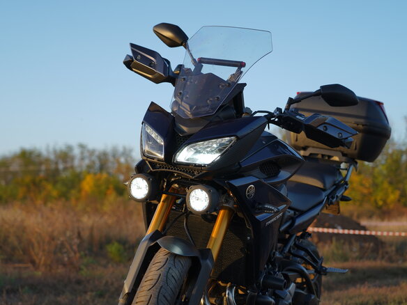 2015 Yamaha MT-09 Tracer (FJ-09), синий, 850000 рублей - вид 5