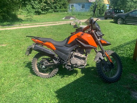 2021 Shineray Fireguard 250 Trail, оранжевый, 160000 рублей, вид 2