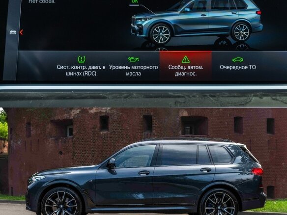 2019 BMW X7 30d I (G07), серый, 6999999 рублей - вид 6