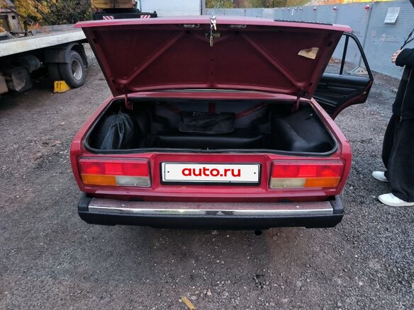 1997 Lada (ВАЗ) 2107, красный, 500000 рублей - вид 7