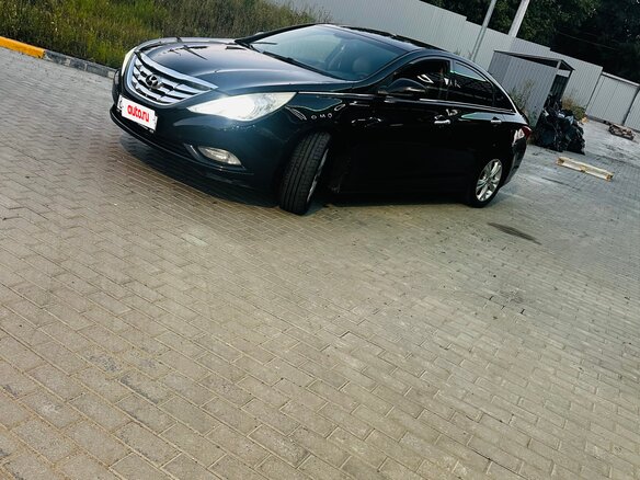 2011 Hyundai Sonata VI (YF), чёрный, 1200000 рублей