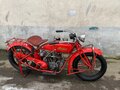 1926 Indian Scout, красный