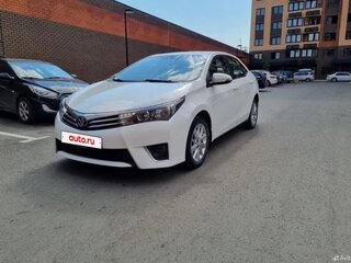 2014 Toyota Corolla XI (E160, E170, E180), белый, 1100000 рублей, вид 2