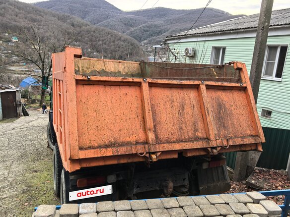 2002 КамАЗ 65115, зелёный, 1400000 рублей - вид 1