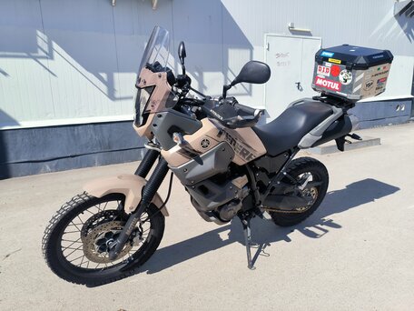 2009 Yamaha XT660Z Tenere, коричневый, 580000 рублей, вид 2
