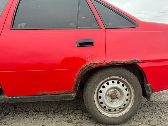 2011 Daewoo Nexia I Рестайлинг, красный, 140000 рублей - вид 5