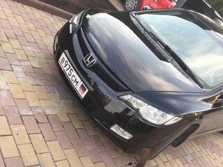 2007 Honda Civic VIII, чёрный, 950000 рублей, вид 2