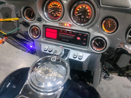 1999 Harley-Davidson Electra Glide, синий, 600000 рублей, вид 4