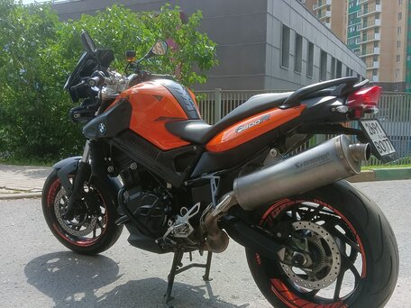 2010 BMW F 800 R, оранжевый, 450000 рублей, вид 4