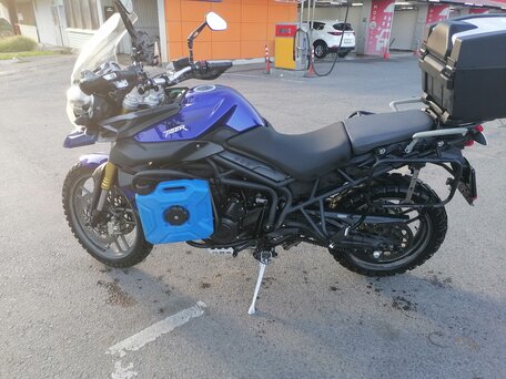 2014 Triumph Tiger 800, синий, 635000 рублей, вид 5