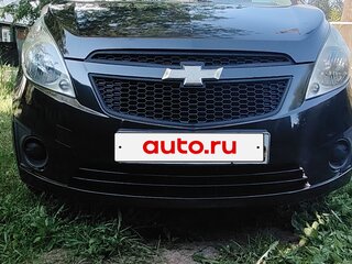 2012 Chevrolet Spark III, чёрный, 470000 рублей, вид 4