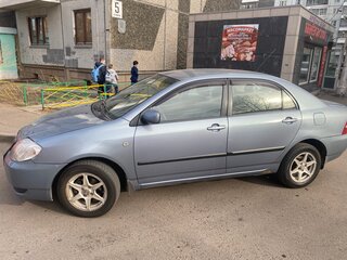 2002 Toyota Corolla IX (E120, E130), синий, 480000 рублей, вид 4