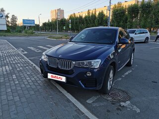 2015 BMW X4 28i I (F26), синий, 2200000 рублей, вид 1