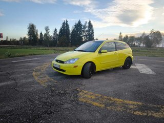 2001 Ford Focus I Рестайлинг, жёлтый, 315000 рублей, вид 2