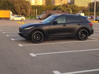 2008 Infiniti FX50 II (S51), чёрный, 1900000 рублей, вид 2