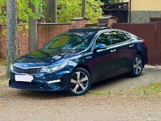 2018 Kia Optima IV Рестайлинг, синий, 2420000 рублей, вид 2
