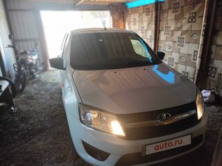 2014 Lada (ВАЗ) Granta I, белый, 500000 рублей, вид 2