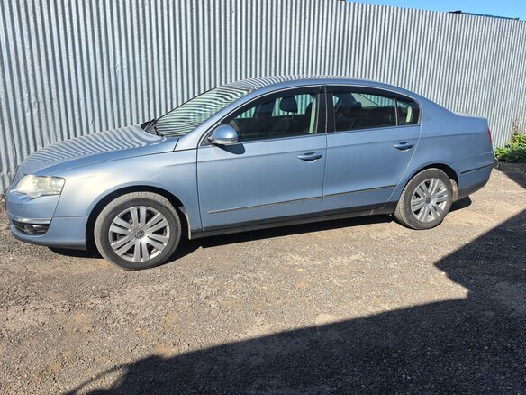 2009 Volkswagen Passat B6, серый - вид 6