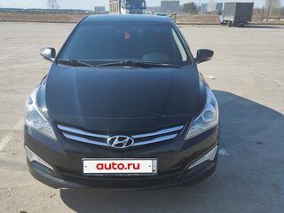 2015 Hyundai Solaris I Рестайлинг, чёрный, 1150000 рублей, вид 1