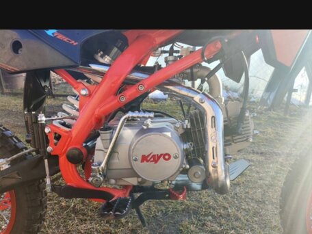 2023 Kayo Evolution YX125EM, оранжевый, 90000 рублей, вид 2
