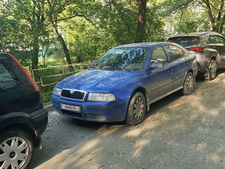 2008 Skoda Octavia I (A4) Рестайлинг, синий, 520000 рублей, вид 2