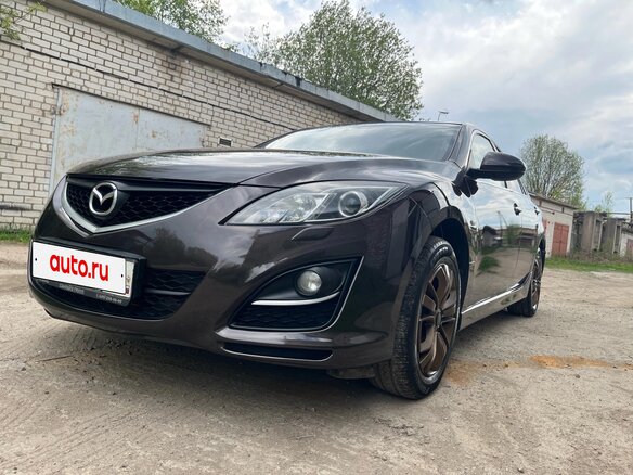 2010 Mazda 6 II (GH) Рестайлинг, коричневый, 950000 рублей - вид 1