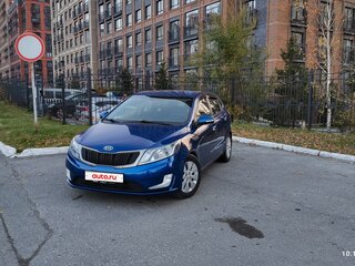 2012 Kia Rio 5-speed III, синий, 790000 рублей, вид 3