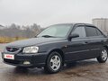 2008 Hyundai Accent ТагАЗ II, чёрный