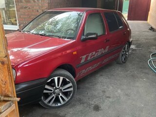 1993 Volkswagen Golf III, красный, 750000 рублей, вид 3