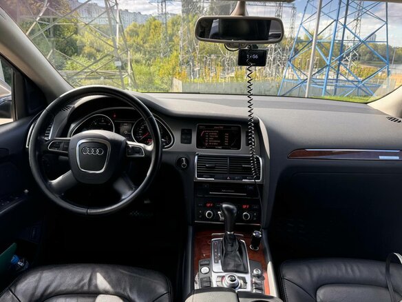 2011 Audi Q7 I (4L) Рестайлинг, чёрный, 2100000 рублей - вид 4