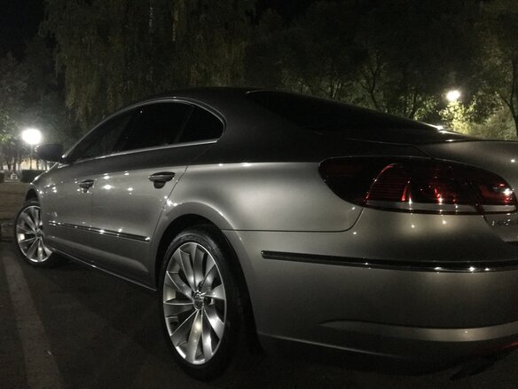 2013 Volkswagen Passat CC I Рестайлинг, серый - вид 2
