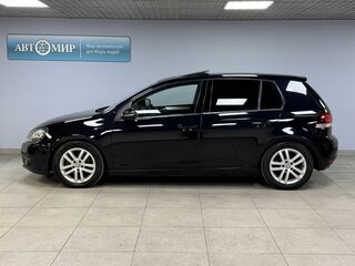 2010 Volkswagen Golf VI, чёрный, 740000 рублей, вид 4