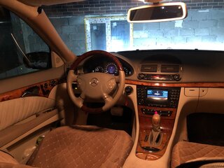2002 Mercedes-Benz E-Класс 240 III (W211, S211), синий, 900000 рублей, вид 5