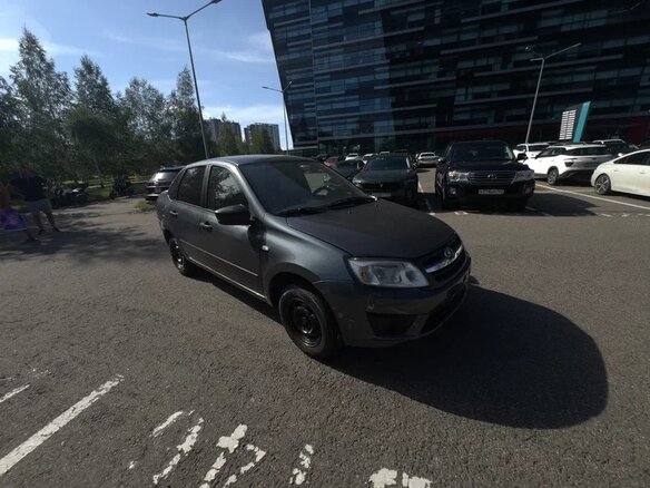 2017 Lada (ВАЗ) Granta I, серый - вид 3