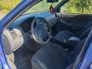 2004 Hyundai Accent ТагАЗ II, фиолетовый, 370000 рублей, вид 5