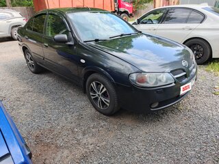 2005 Nissan Almera II (N16) Рестайлинг, чёрный, 350000 рублей, вид 3