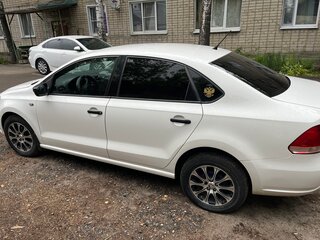 2013 Volkswagen Polo V, белый, 570000 рублей, вид 4