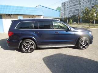 2014 Mercedes-Benz GL-Класс 350 II (X166), синий, 3500000 рублей, вид 2