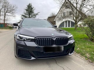 2021 BMW 5 серии 530d VII (G30/G31/G38) Рестайлинг, чёрный, 10200000 рублей, вид 2
