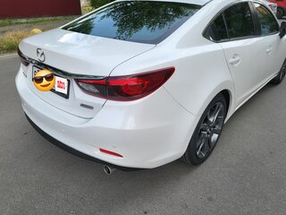 2017 Mazda 6 III (GJ) Рестайлинг, белый, 2400000 рублей, вид 5